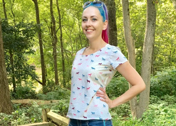 Minerva Crafts Blogger Network – Grainline Studio – Scout Tee