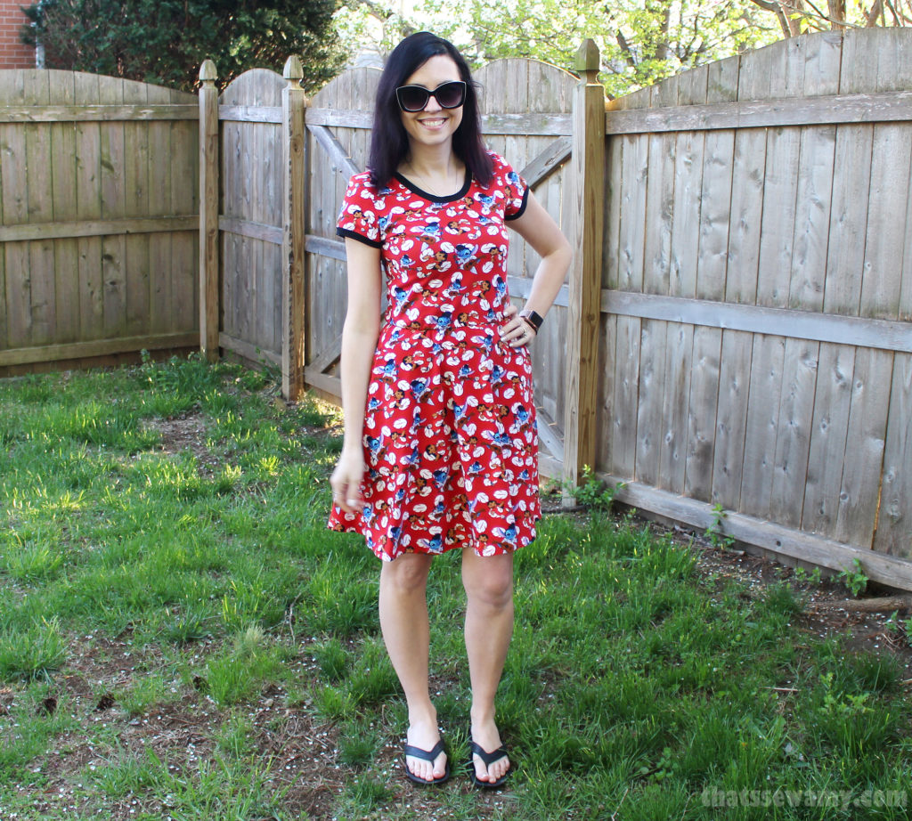 Kitschy Coo – Lady Skater Dress – That's Sew Amy